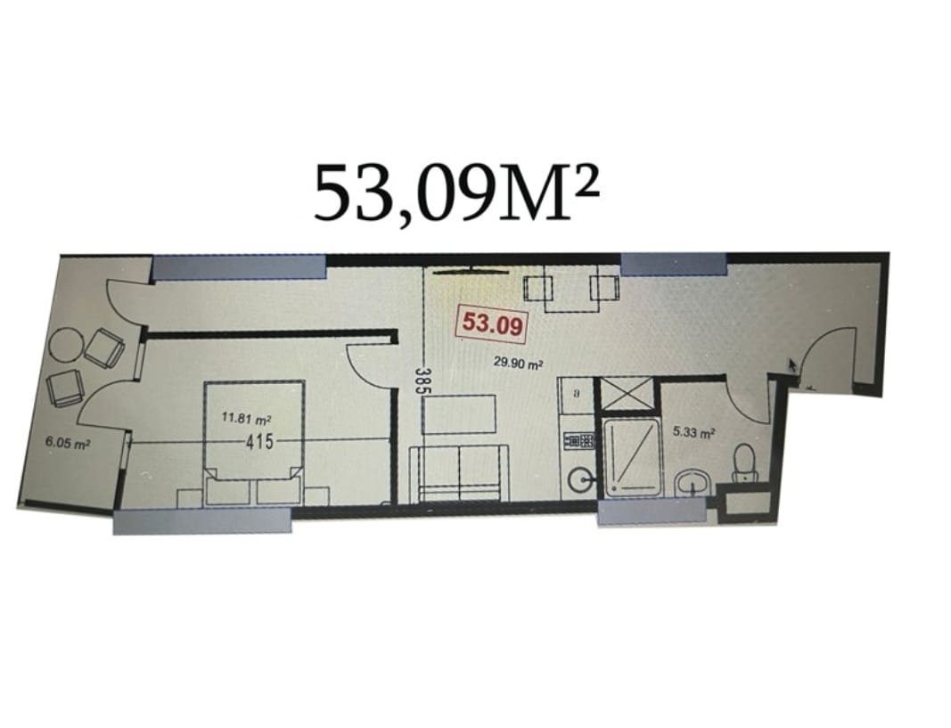 Under Construction Apartment For Sale In Batumi 4